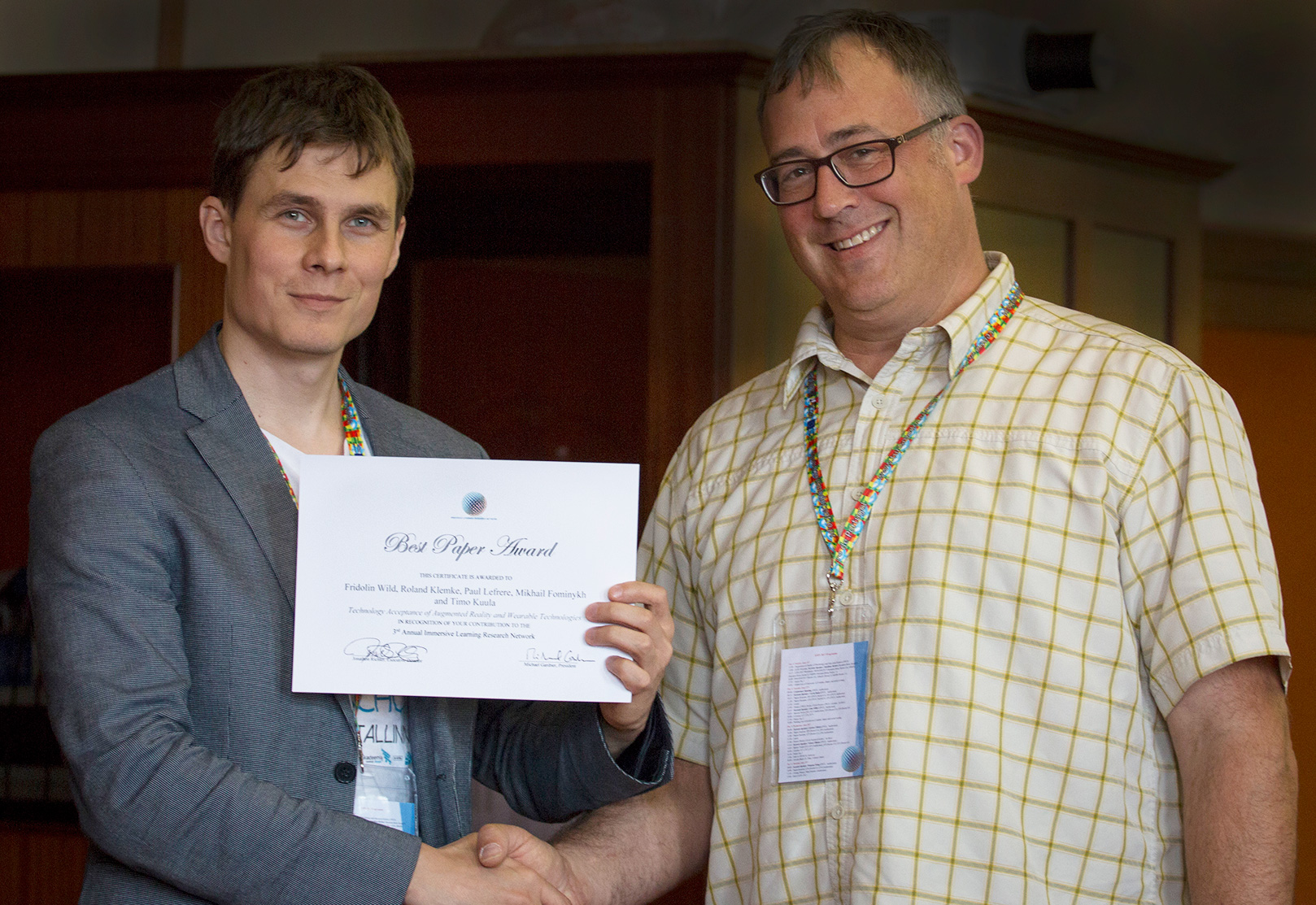 Best Paper Award