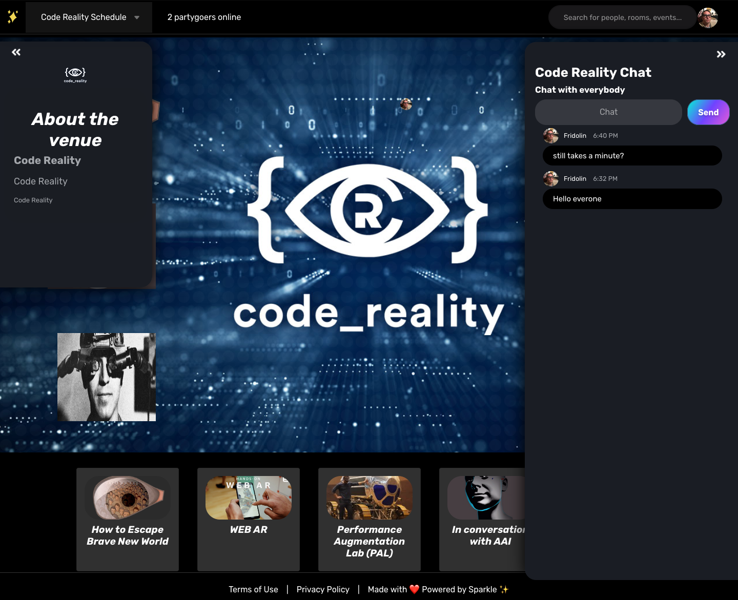 Electronic Visualisation & the Arts